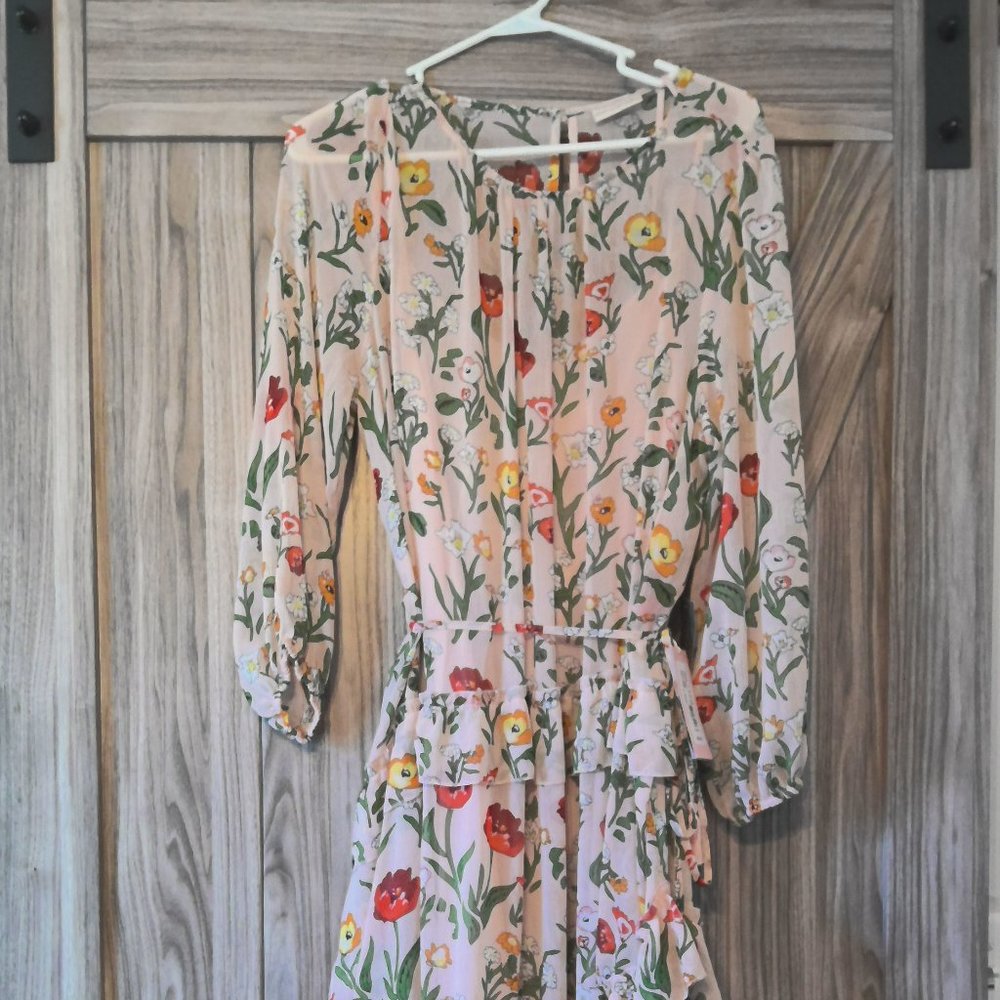 NWT Spring Floral Midi Dress